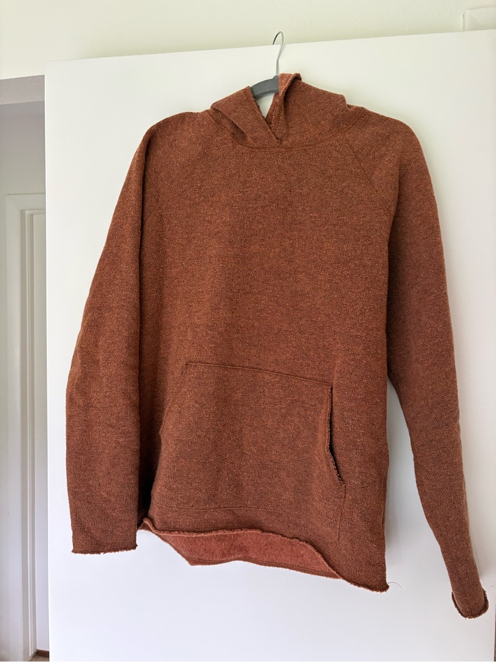 Men's Duckworth Powder Hoody in Rust